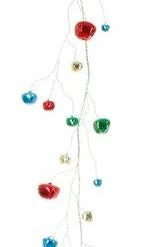 The Christmas Palace 5 FT MULTICOLOR JINGLE BELL GARLAND Garlands
