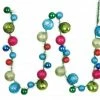 The Christmas Palace Garlands 5 FT MULTICOLOR BALL GARLAND