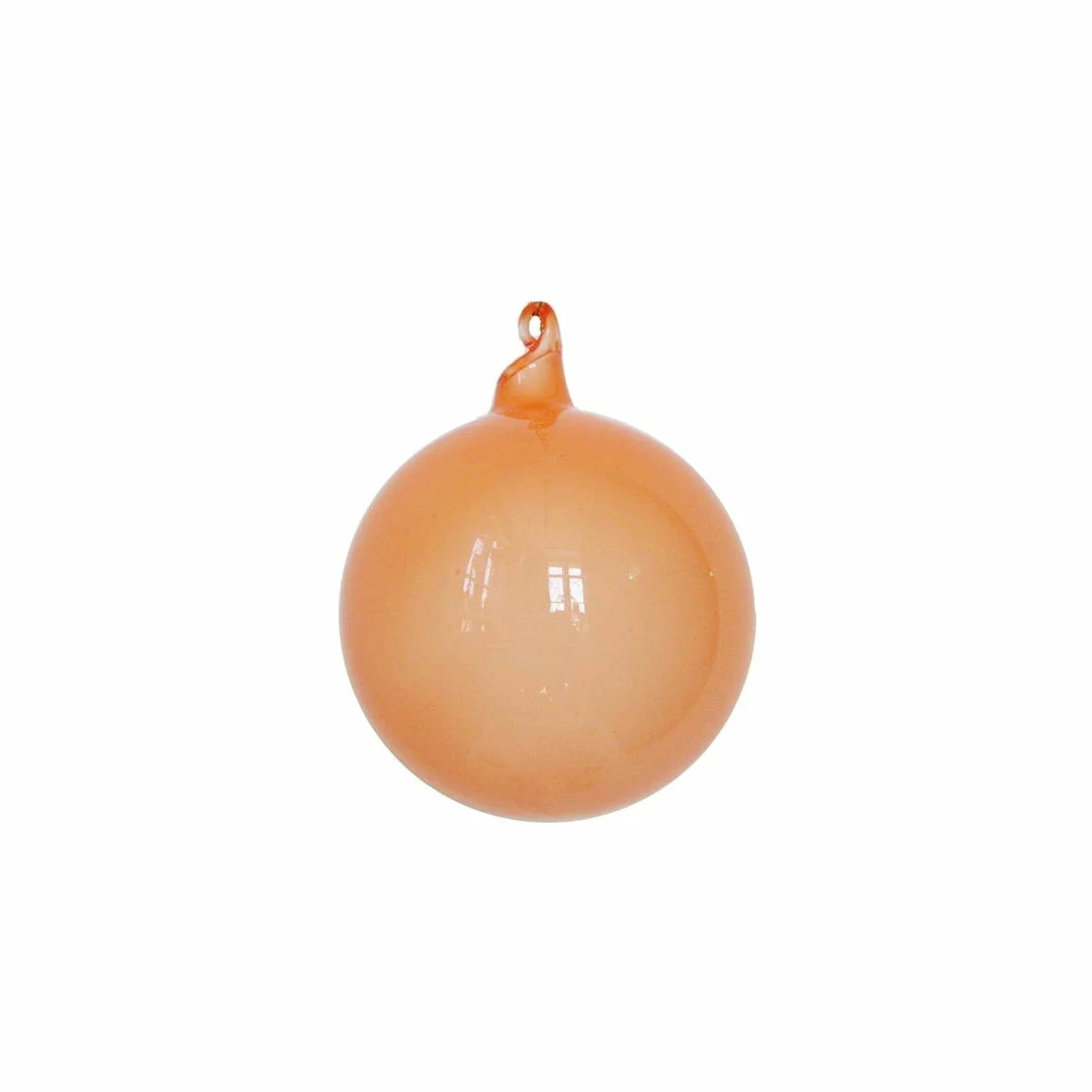 Cheapest π₯° The π Christmas Palace π Christmas Ornaments 5" PEACH BUBBLEGUM GLASS ORNAMENT β€οΈ 1 The Christmas Palace Christmas Ornaments 5" PEACH BUBBLEGUM GLASS ORNAMENT