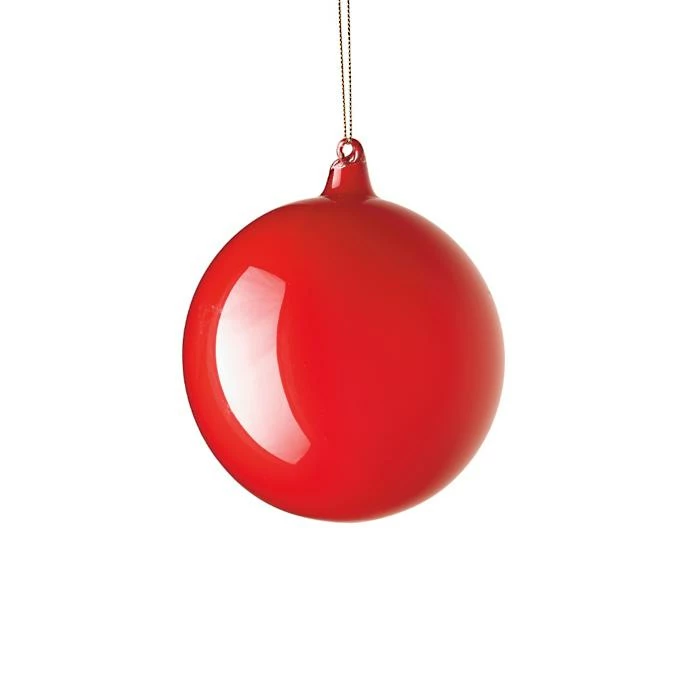 New π― The π Christmas Palace 5" RED BUBBLEGUM GLASS ORNAMENT π 1 The Christmas Palace 5" RED BUBBLEGUM GLASS ORNAMENT