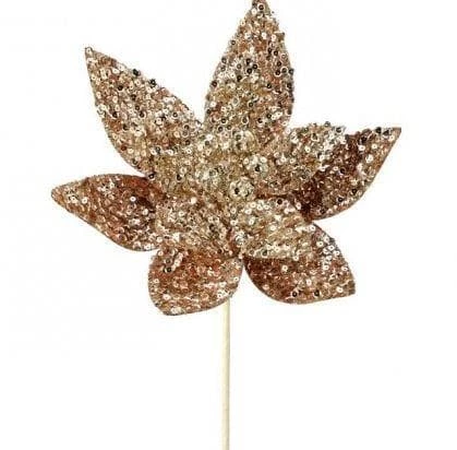 Coupon π The π Christmas Palace Flowers 24" GOLD SEQUINED POINSETTIA STEM SET OF 12 β 1 The Christmas Palace Flowers 24" GOLD SEQUINED POINSETTIA STEM SET OF 12