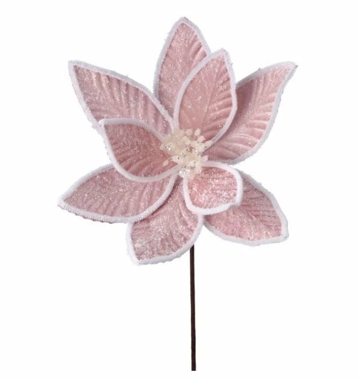 Top 10 β The β Christmas Palace 24" PINK FROSTED COTTON π¬ CANDY POINSETTIA STEM SET OF 12 𧨠2 The Christmas Palace 24" PINK FROSTED COTTON CANDY POINSETTIA STEM SET OF 12