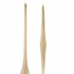 The Christmas Palace 11-12" CHAMPAGNE GLASS GLITTER DROP ORNAMENT ASSORTED SET OF 6 Gilded Elegance