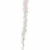The Christmas Palace 16" ACRYLIC BEAD HANGING ICICLE ORNAMENT SET OF 6