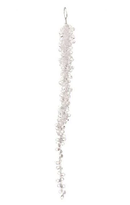 Best Pirce π The β Christmas Palace 16" ACRYLIC BEAD HANGING ICICLE ORNAMENT SET OF 6 π 1 The Christmas Palace 16" ACRYLIC BEAD HANGING ICICLE ORNAMENT SET OF 6