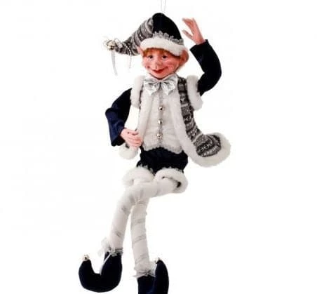 Top 10 π The π Christmas Palace 30" BLUE & SILVER WINTER SOLSTICE BENDABLE ELF ORNAMENT Elves βοΈ 1 The Christmas Palace 30" BLUE & SILVER WINTER SOLSTICE BENDABLE ELF ORNAMENT Elves