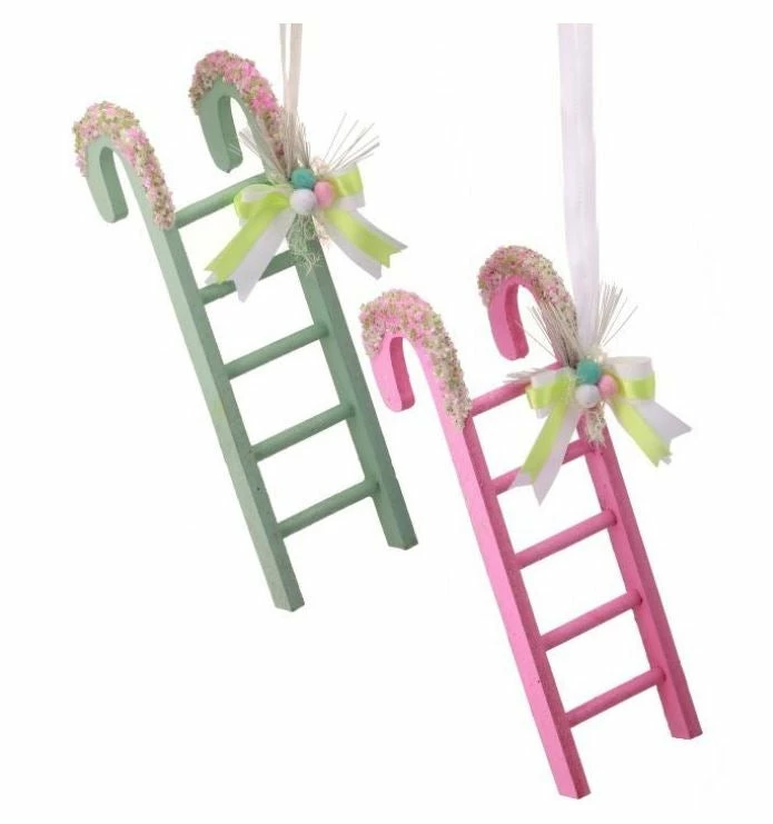 Deals β€οΈ The π Christmas Palace 12" π¬ CANDY CANE LADDER ORNAMENT SET OF 6 βοΈ 1 The Christmas Palace 12" CANDY CANE LADDER ORNAMENT SET OF 6
