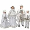 The Christmas Palace 26-35" FROSTED CAROLLERS SET OF 4 Table Tops
