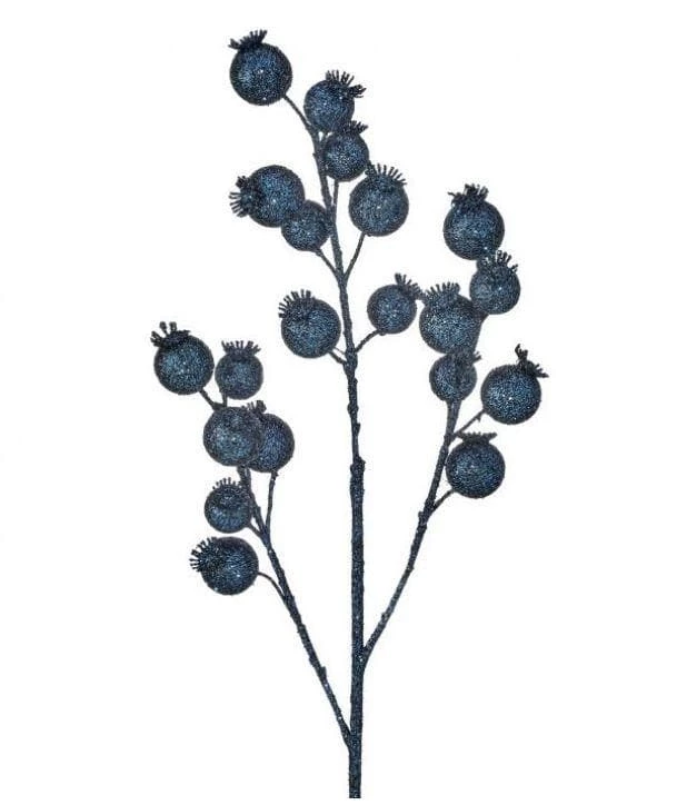 Best Pirce π The β Christmas Palace 23" MIDNIGHT BLUE BERRY SPRAY SET OF 6 All About The Blues βοΈ 1 The Christmas Palace 23" MIDNIGHT BLUE BERRY SPRAY SET OF 6 All About The Blues