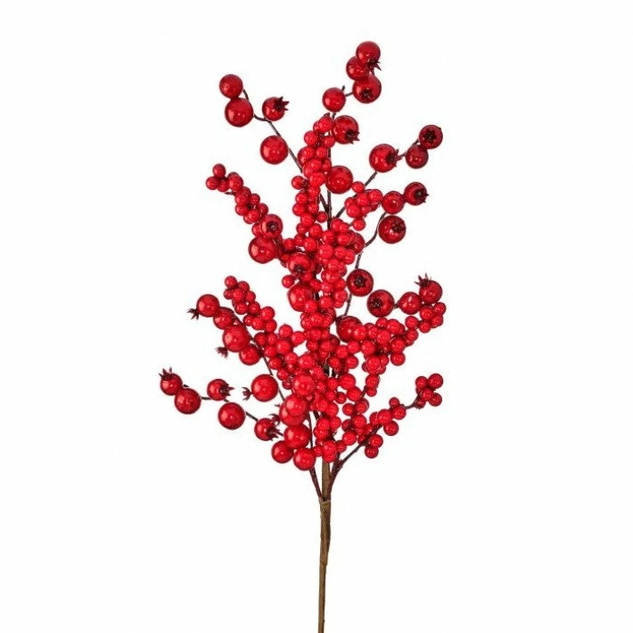 Wholesale β¨ The π Christmas Palace 28" RED MIXED BERRY CRABAPPLE SPRAY SET OF 6 Stems & Picks βοΈ 1 The Christmas Palace 28" RED MIXED BERRY CRABAPPLE SPRAY SET OF 6 Stems & Picks