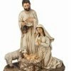 The Christmas Palace 3 FT IVORY OUTDOOR NATIVITY