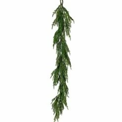 The Christmas Palace 5 FT NATURAL TOUCH NORFOLK PINE GARLAND UNLIT Garlands