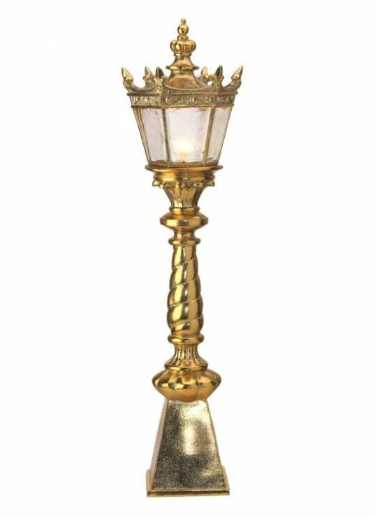 Promo βοΈ The π Christmas Palace 24" GOLD LED GILDED ORNATE LAMP POST BATTERY OPERATED π 2 The Christmas Palace 24" GOLD LED GILDED ORNATE LAMP POST BATTERY OPERATED