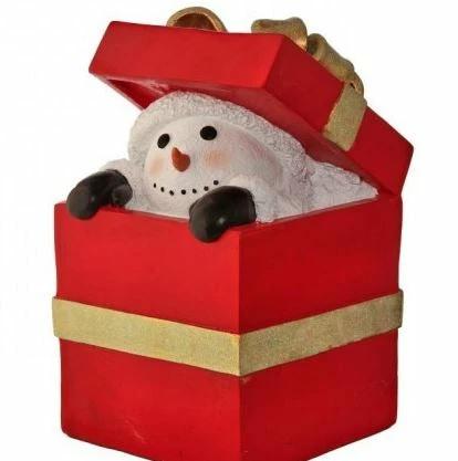 Hot Sale β The β Christmas Palace 20" SNOWMAN PEEKING FROM A GIFT BOX Table Tops π₯ 1 The Christmas Palace 20" SNOWMAN PEEKING FROM A GIFT BOX Table Tops