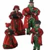 The Christmas Palace Table Tops 16" TRADITIONAL CAROLLERS SET OF 4