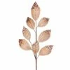 The Christmas Palace 26" GOLD BEACH TIP LEAF SPRAY SET OF 12