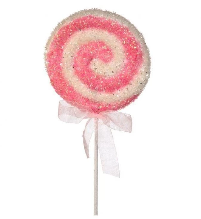 New π The π Christmas Palace 22" PINK & WHITE SPARKLE π¬ CANDY SWIRL LOLLIPOP SET OF 6 Peppermint Swirl β¨ 1 The Christmas Palace 22" PINK & WHITE SPARKLE CANDY SWIRL LOLLIPOP SET OF 6 Peppermint Swirl