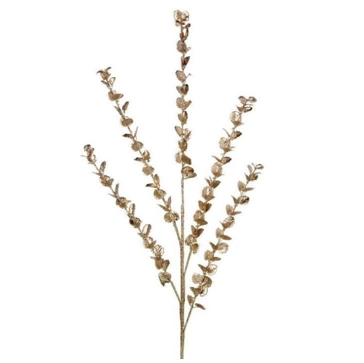 Discount π€© The β Christmas Palace 36" GOLD METALLIC EUCALYPTUS SPRAY SET OF 6 Gilded Elegance π― 1 The Christmas Palace 36" GOLD METALLIC EUCALYPTUS SPRAY SET OF 6 Gilded Elegance