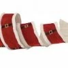 The Christmas Palace 4" X 5YD SANTA BELT VELVET RIBBON Ribbon & Bows