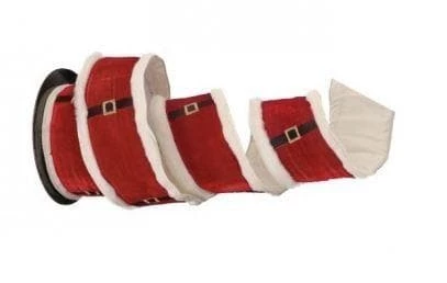 Cheapest π The β Christmas Palace 4" X 5YD SANTA BELT VELVET RIBBON Ribbon & Bows π€© 1 The Christmas Palace 4" X 5YD SANTA BELT VELVET RIBBON Ribbon & Bows