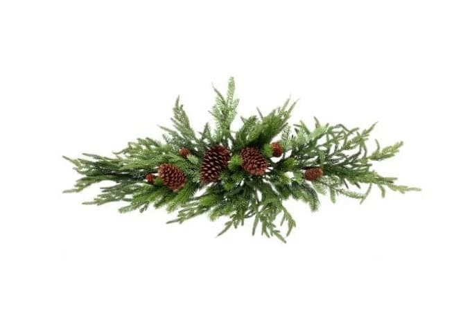 Cheapest β¨ The π Christmas Palace Garlands 3.5 FT REAL TOUCH NORFOLK SPRUCE PINECONE SWAG β€οΈ 1 The Christmas Palace Garlands 3.5 FT REAL TOUCH NORFOLK SPRUCE PINECONE SWAG