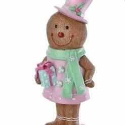 The Christmas Palace 3 FT PEPPERMINT CANDY GINGERBREAD GIRL