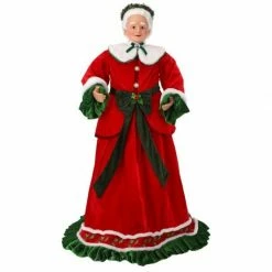 The Christmas Palace 4.5 FT "MERRY KISSMAS" MRS. CLAUS