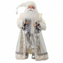 The Christmas Palace 32'' NORTHERN LIGHTS STANDING SANTA