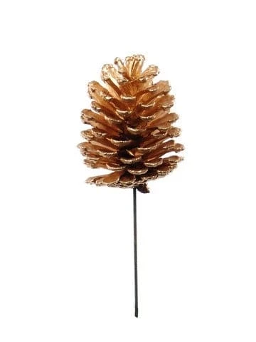 Best deal π₯° The π Christmas Palace 4" GOLD PINE CONE PICK SET OF 12 Stems & Picks π 1 The Christmas Palace 4" GOLD PINE CONE PICK SET OF 12 Stems & Picks