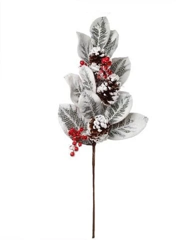 Best deal π The β Christmas Palace 33" SNOW BERRY PINE LEAF PICK SET OF 2 Stems & Picks β 1 The Christmas Palace 33" SNOW BERRY PINE LEAF PICK SET OF 2 Stems & Picks