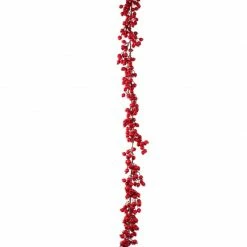 The Christmas Palace 6 FT HAWTHORN BERRY GARLAND Garlands