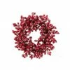 The Christmas Palace 20" ICED HAWTHORN BERRY WREATH