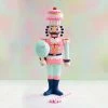The Christmas Palace GLITTERVILLE STUDIOS 5.5 FT COLONEL CUPCAKE COTTON EDITION Nutcrackers