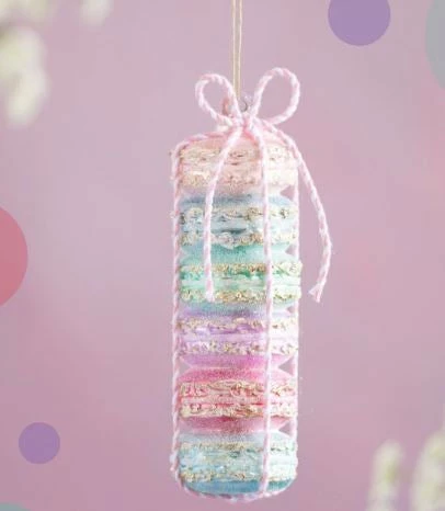 Buy π The β Christmas Palace GLITTERVILLE STUDIOS 5" MACARON STACK ORNAMENT β Christmas Ornaments π― 1 The Christmas Palace GLITTERVILLE STUDIOS 5" MACARON STACK ORNAMENT Christmas Ornaments