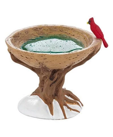 Outlet π The π Christmas Palace VILLAGE ACCESSORY WOODLAND BIRD BATH β€οΈ 1 The Christmas Palace VILLAGE ACCESSORY WOODLAND BIRD BATH