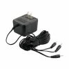 The Christmas Palace Department 56 VILLAGE ACCESSORY AC/DC ADAPTOR BLACK WITH 3 MALE JACKS