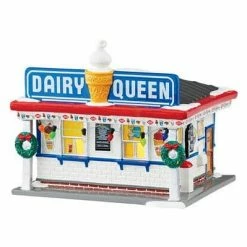 The Christmas Palace SNOW VILLAGE DAIRY QUEEN