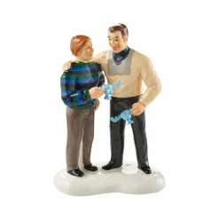 The Christmas Palace SNOW VILLAGE "NATIONAL LAMPOONS" MOOSE MUG TOAST Department 56