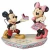 The Christmas Palace Department 56 DISNEY TRADITIONS 5" MICKEY PROPOSES TO MINNIE DISH