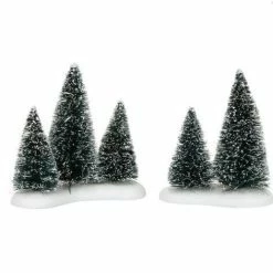The Christmas Palace VILLAGE ACCESSORY SISAL TREE GROVES