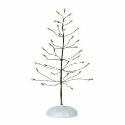 The Christmas Palace Department 56 VILLAGE ACCESSORY WINTER BRITE MULTICOLOR TREE