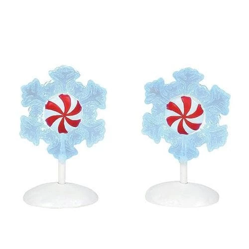 Wholesale π The π Christmas Palace VILLAGE ACCESSORY LIT PEPPERMINT SNOWFLAKES Retired Dept. 56 π₯ 1 The Christmas Palace VILLAGE ACCESSORY LIT PEPPERMINT SNOWFLAKES Retired Dept. 56
