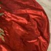 The Christmas Palace Razzle Dazzle 72" RED METALLIC DUPION TREE SKIRT