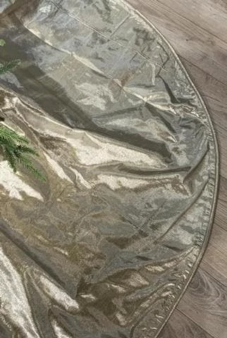 Deals π₯° The π Christmas Palace 72" CHAMPAGNE METALLIC DUPION TREE π SKIRT π 1 The Christmas Palace 72" CHAMPAGNE METALLIC DUPION TREE SKIRT
