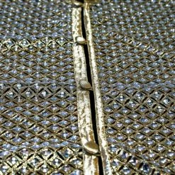 The Christmas Palace Skirts & Stockings 72" GOLD DUPION GEM ECRUSTED TREE SKIRT