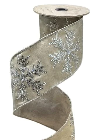 Budget π The π
Christmas Palace 4" X 10YD METALLIC DUPION CRYSTAL SNOWFLAKE 𧨠1 The Christmas Palace 4" X 10YD METALLIC DUPION CRYSTAL SNOWFLAKE