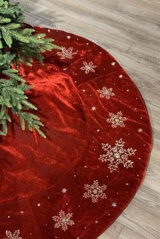 Wholesale π€© The π
Christmas Palace 72" RED VELVET JEWELED SNOWFLAKES TREE π SKIRT π― 1 The Christmas Palace 72" RED VELVET JEWELED SNOWFLAKES TREE SKIRT