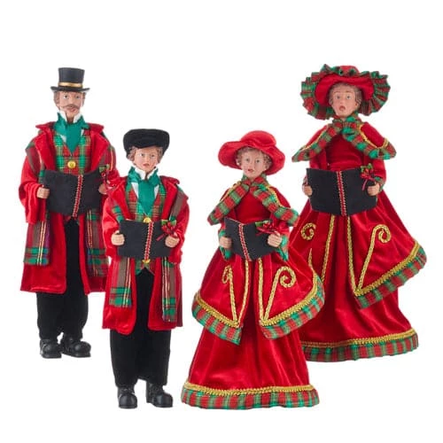 Top 10 π The β Christmas Palace Table Tops 18" β Christmas CAROLERS SET OF 4 π€© 1 The Christmas Palace Table Tops 18" CHRISTMAS CAROLERS SET OF 4