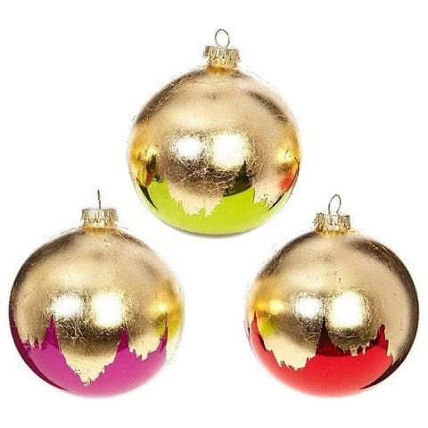 Best Sale π The π Christmas Palace 4" MULTI COLOR GLASS BALL ORNAMENT SET OF 12 π Christmas Ornaments π€© 1 The Christmas Palace 4" MULTI COLOR GLASS BALL ORNAMENT SET OF 12 Christmas Ornaments