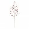 The Christmas Palace 32" ACRYLIC RUBY JEWELED SPRAY SET OF 6 Stems & Picks